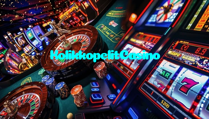 KolikkopelitCasino casino presented on mobile device in Pakistan with slots and live games